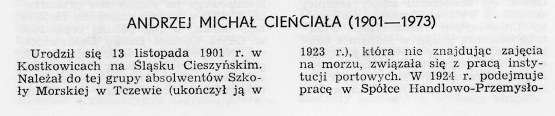 Andrzej Michał Cieńciała