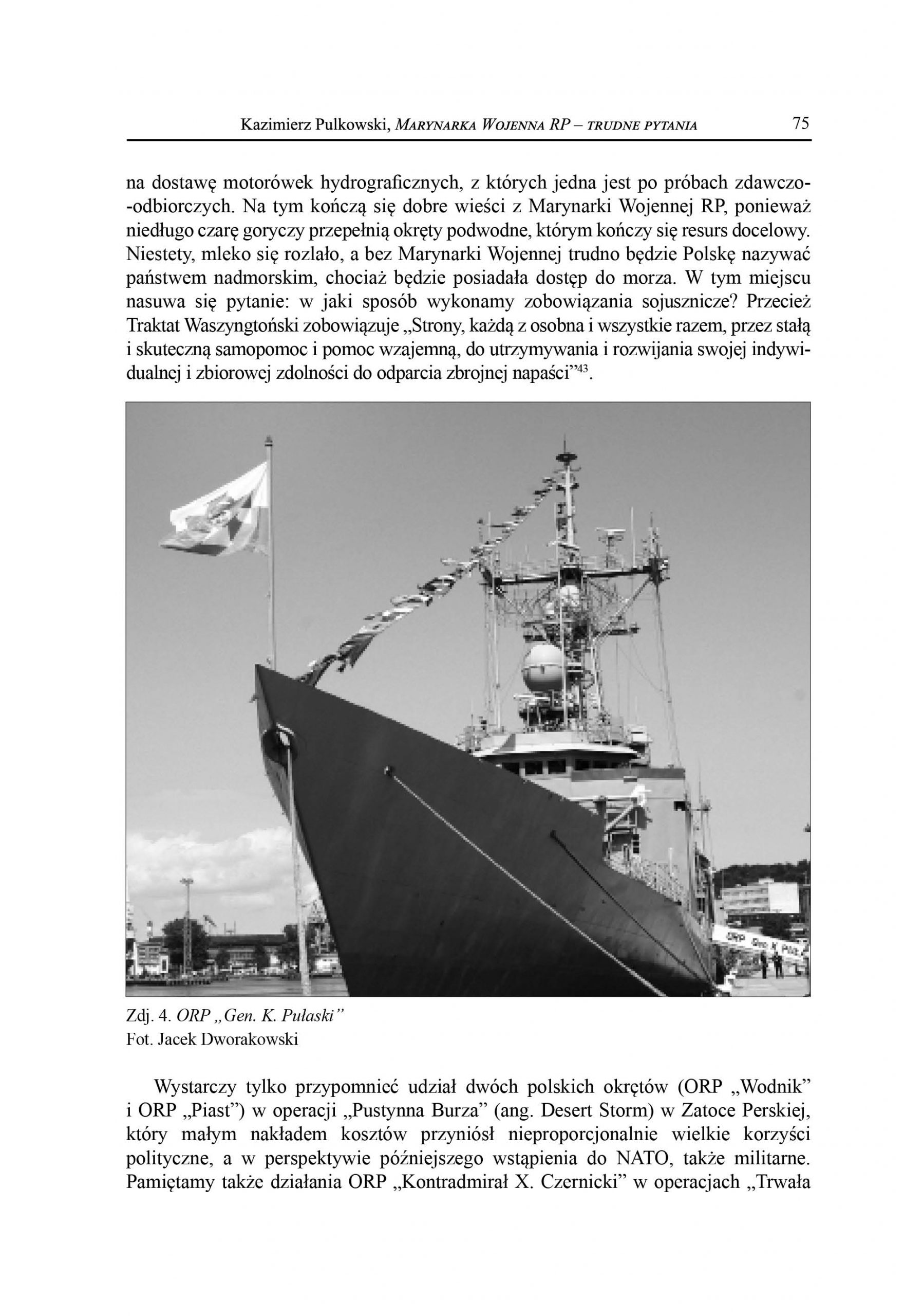 Marynarka Wojenna RP - trudne pytania