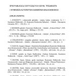 Spis publikacji dotyczących Gdyni, Trójmiasta i Wybrzeża autorstwa Kazimierza Małkowskiego