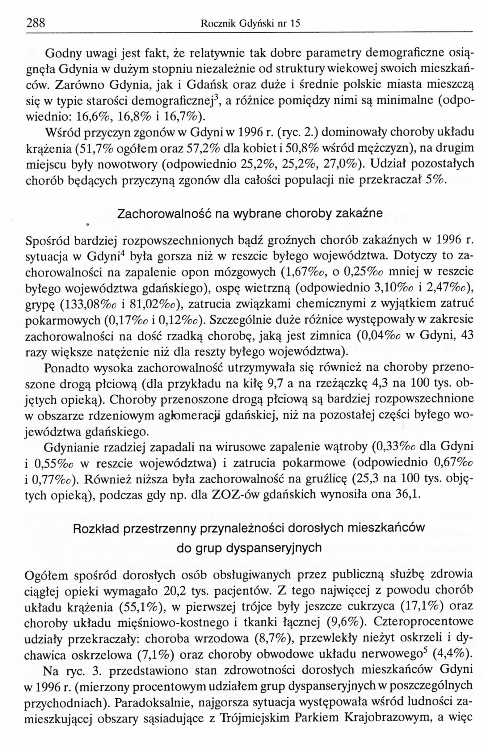 Sytuacja demograficzna i zdrowotna mieszkańców Gdyni