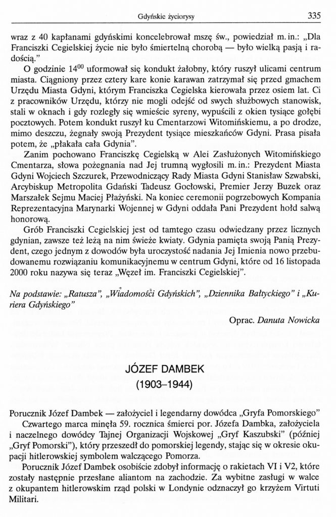 Józef Dambek (1903-1944)