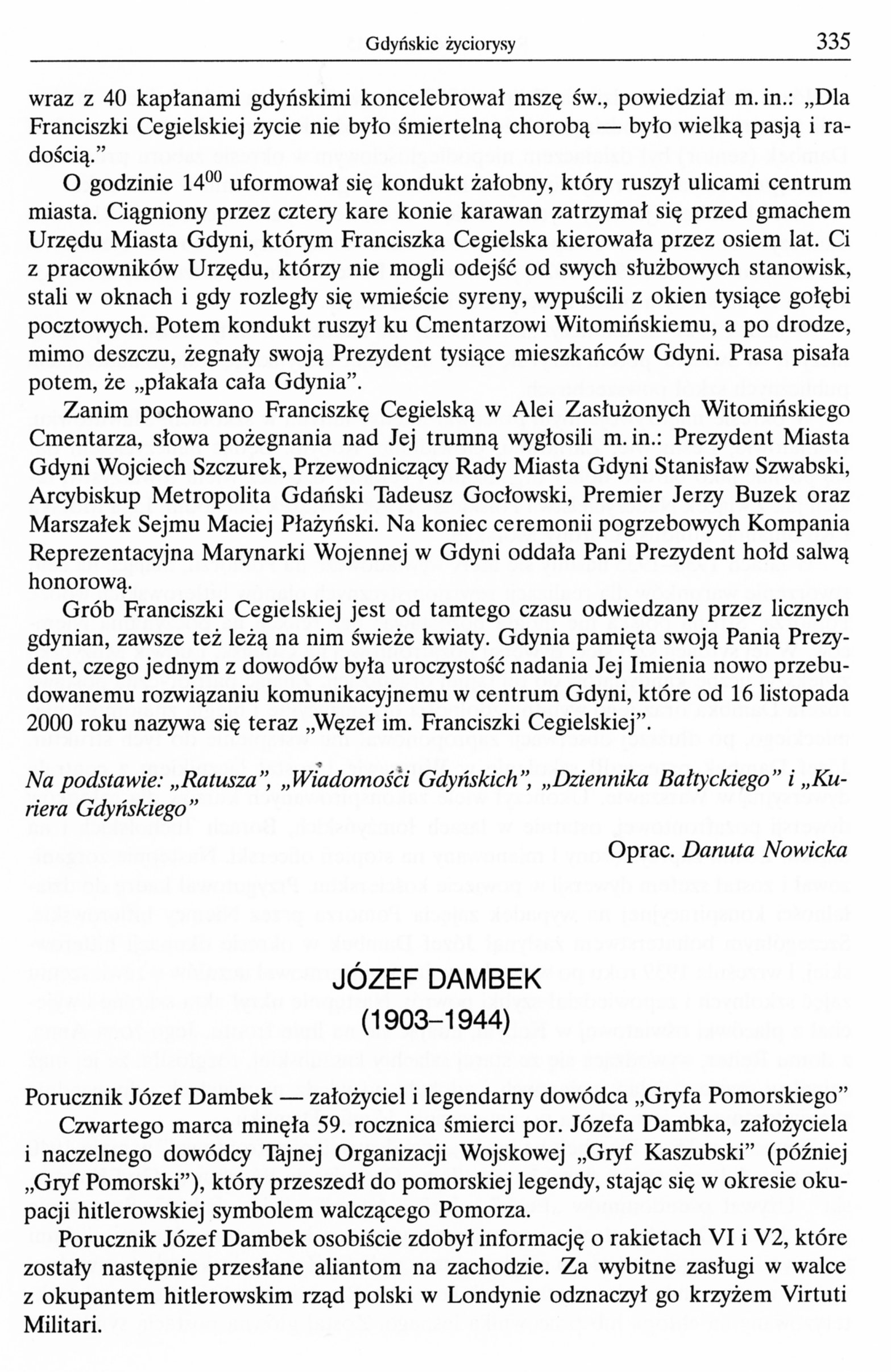 Józef Dambek (1903-1944)