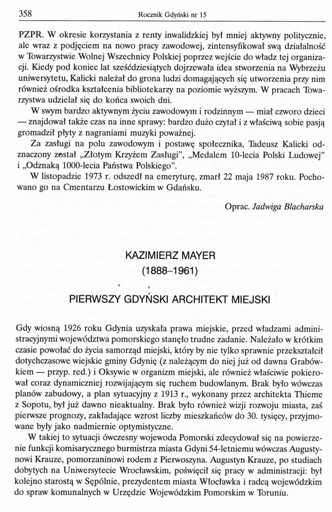 Kazimierz Mayer (1888-1961)