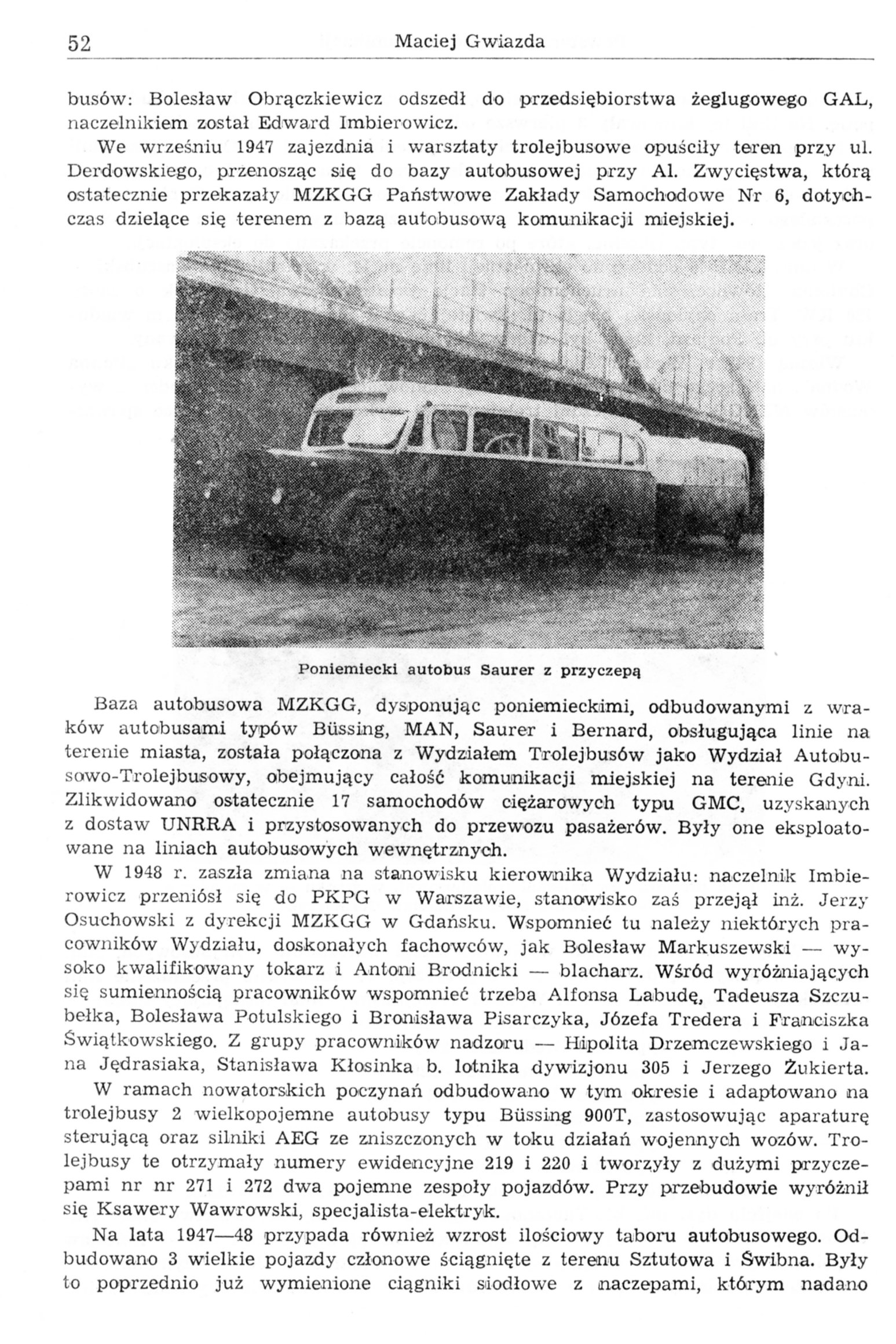 Powstanie i rozwój komunikacji miejskiej w Gdyni (część 2: lata 1945-1979)