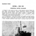 Gdynia – rok 1927 (kalejdoskop wycinków prasowych)