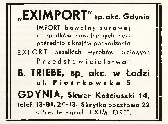 EXIMPORT sp. akc. Gdynia