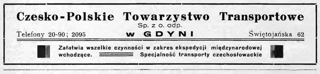 CZESKO - POLSKIE Towarzystwo Transportowe