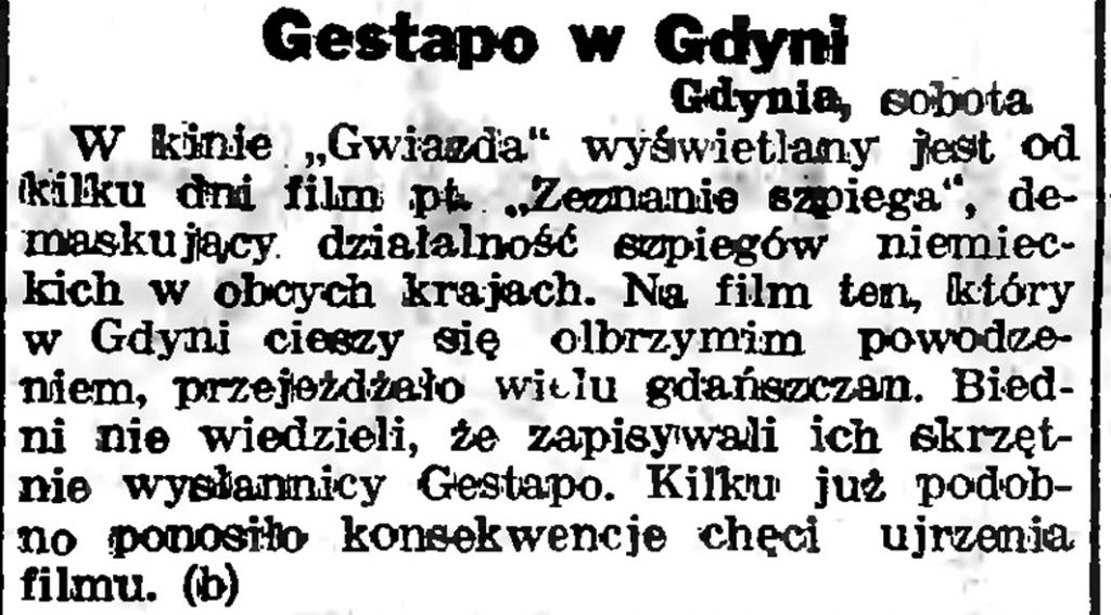 Gestapo w Gdyni