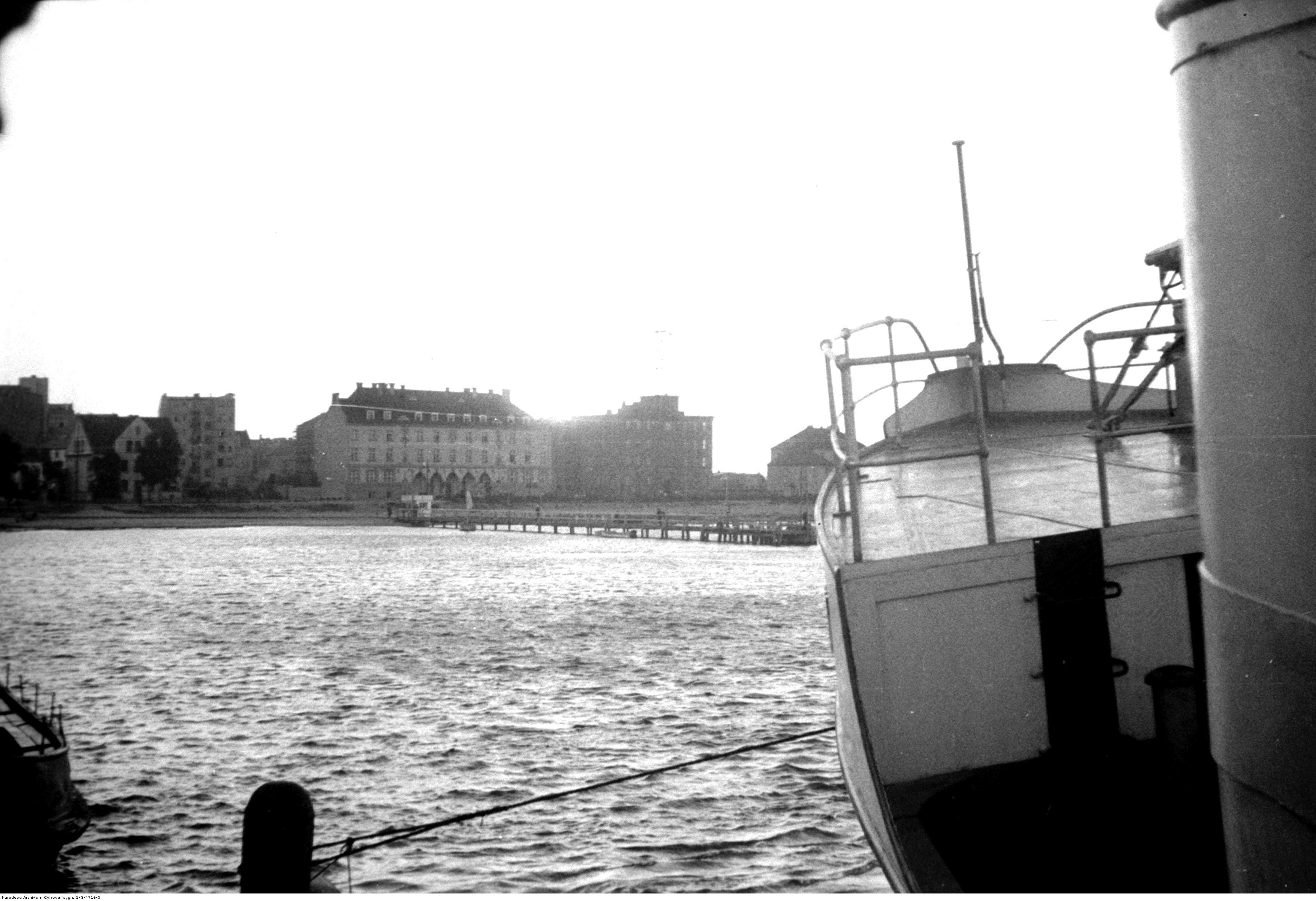 Widok na Gdynię od strony Zatoki Gdańskiej
