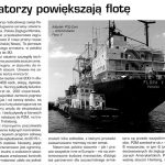 Armatorzy odnawiają flotę