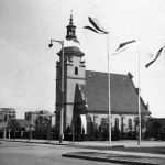 Kościół NMP Królowej Polski, [Foto-Mare Nostrum Gdynia], Gdynia, 1934, źródło Biblioteka Narodowa