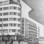 Ulica 10 Lutego – budynek Zakładu Ubezpieczeń Społecznych i kawiarni Bałtyk