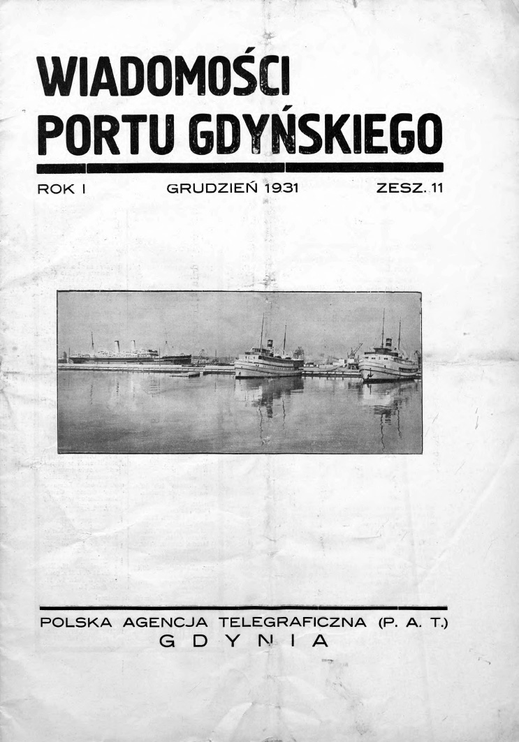 Wiadomości Portu Gdyńskiego.