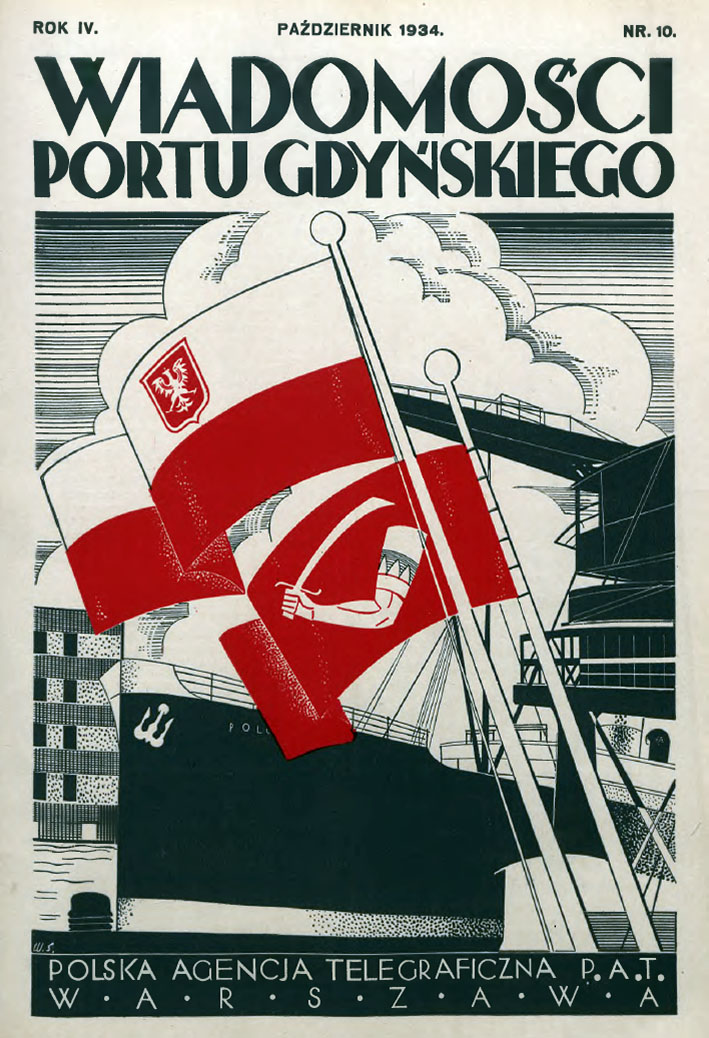 Wiadomości Portu Gdyńskiego. - 1934, z. 10