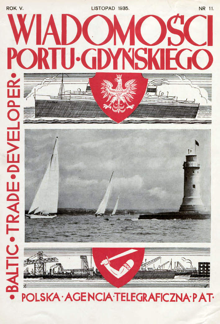 Wiadomości Portu Gdyńskiego. - 1935, z. 11