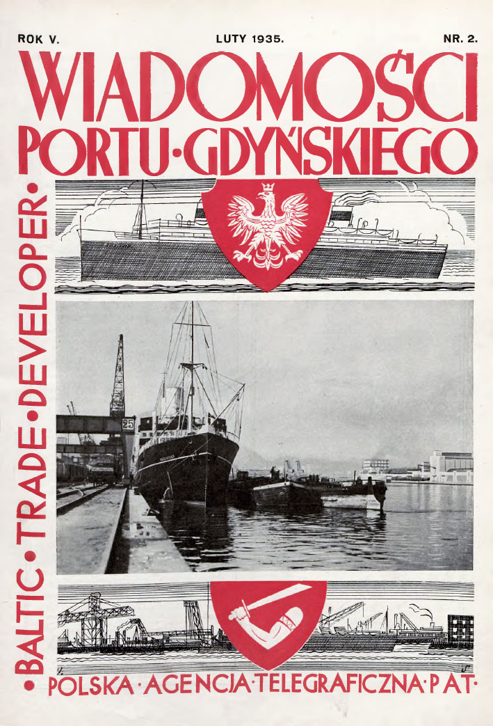 Wiadomości Portu Gdyńskiego. - 1935, z. 2