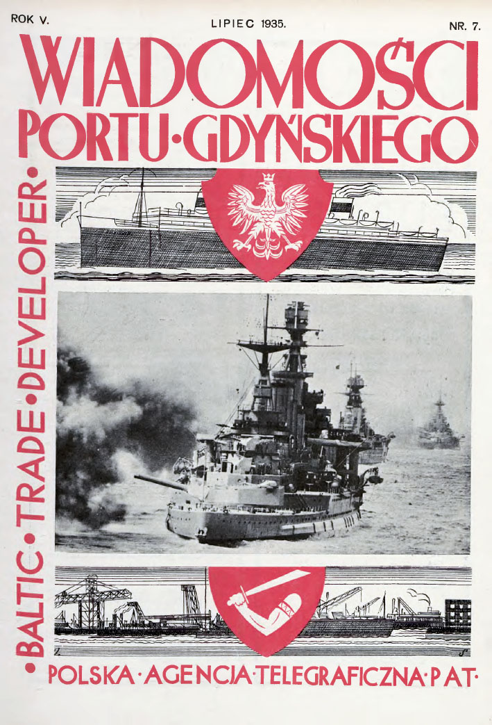 Wiadomości Portu Gdyńskiego. - 1935, z. 7