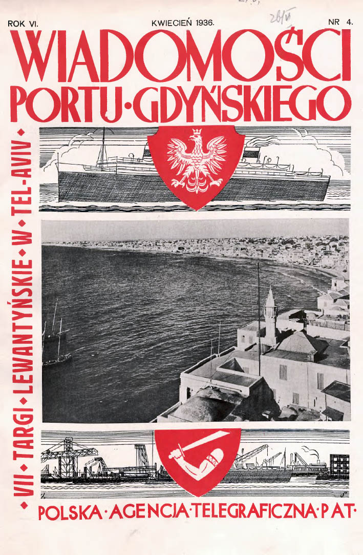Wiadomości Portu Gdyńskiego. - 1937, nr 4