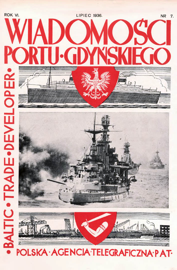 Wiadomości Portu Gdyńskiego. - 1937, nr 7