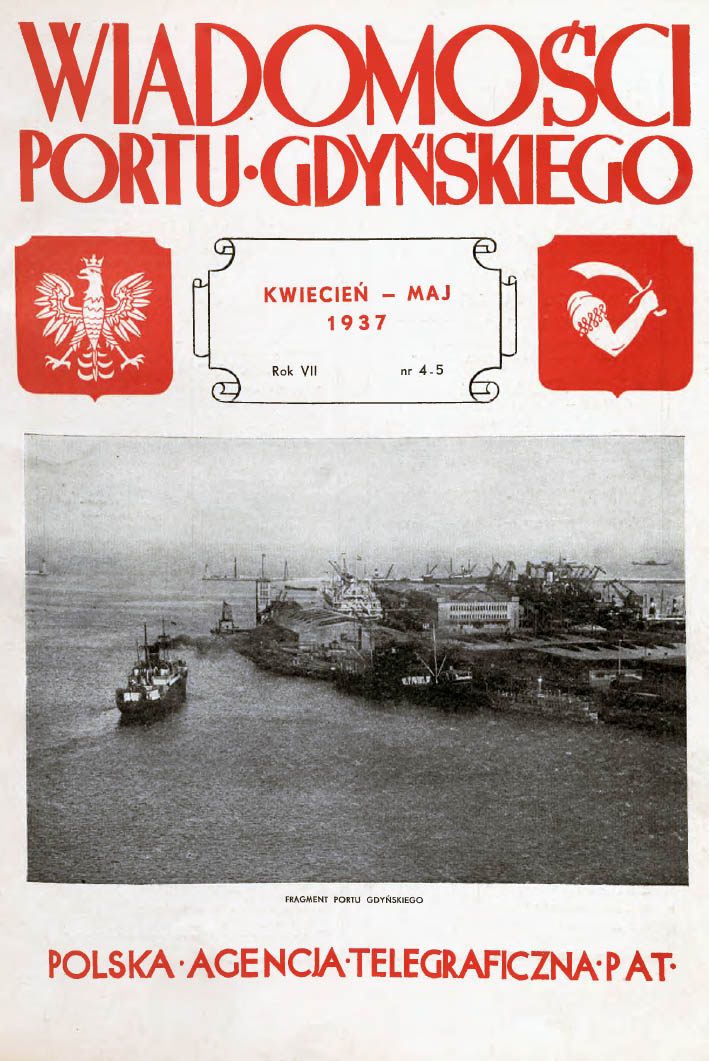 Wiadomości Portu Gdyńskiego. - 1937, nr 4_5