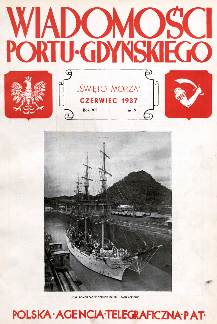 Wiadomości Portu Gdyńskiego. - 1937, nr 6