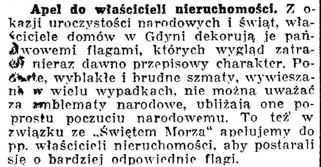 Apel do właścicieli nieruchomości // Dziennik Bydgoski. - 1936, nr 148, s. 7