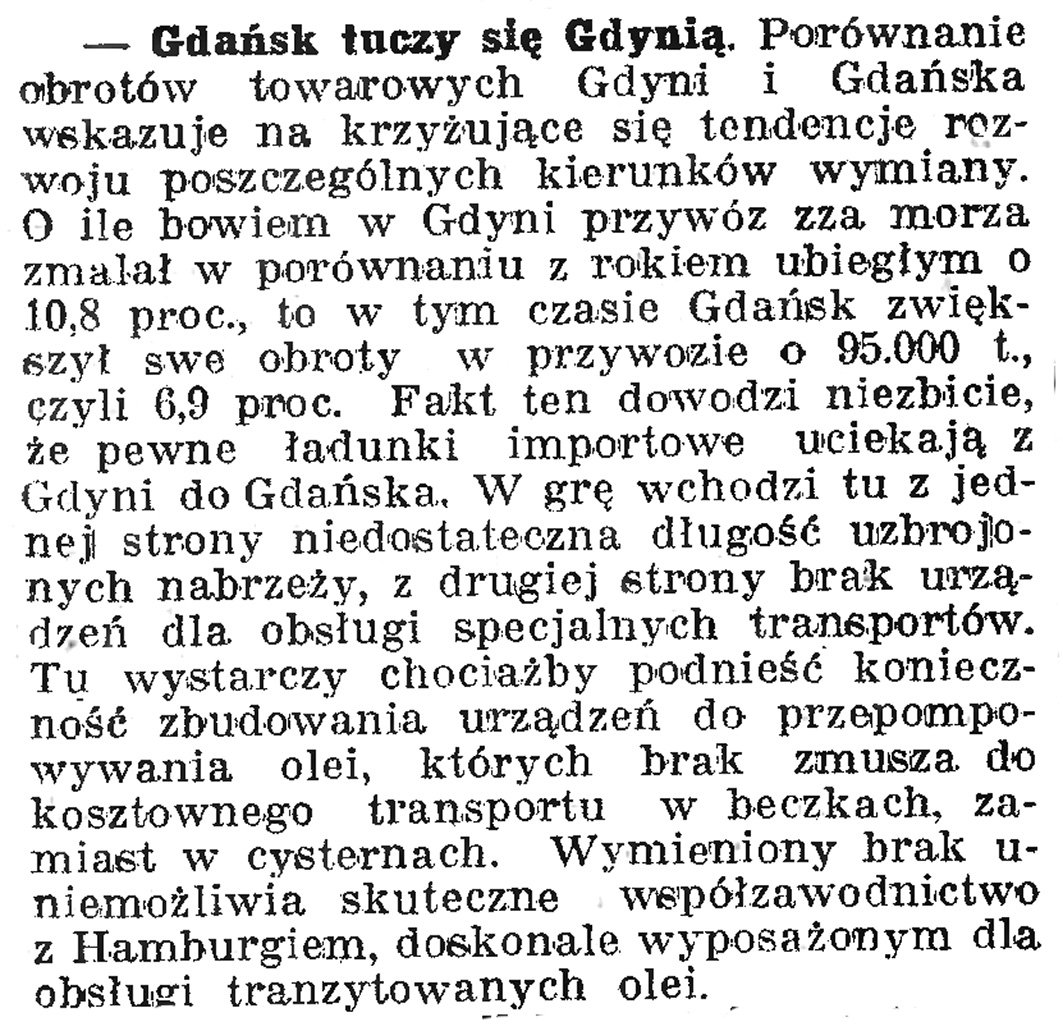 Wiele hałasu o nic // Dziennik Bydgoski. - 1939, nr 14, s. 8