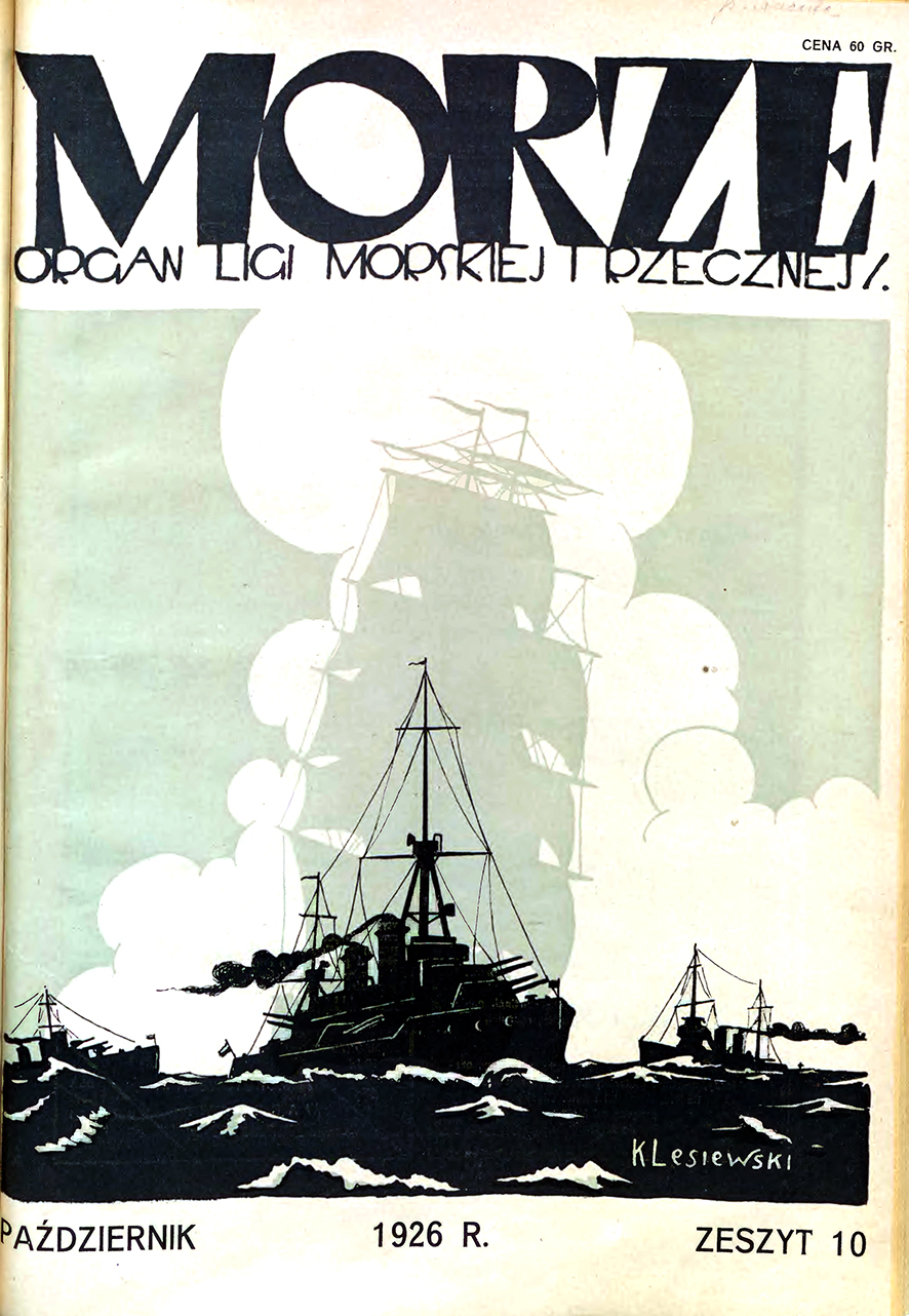 Morze: organ Ligi Morskiej i Rzecznej. - 1926, nr 10