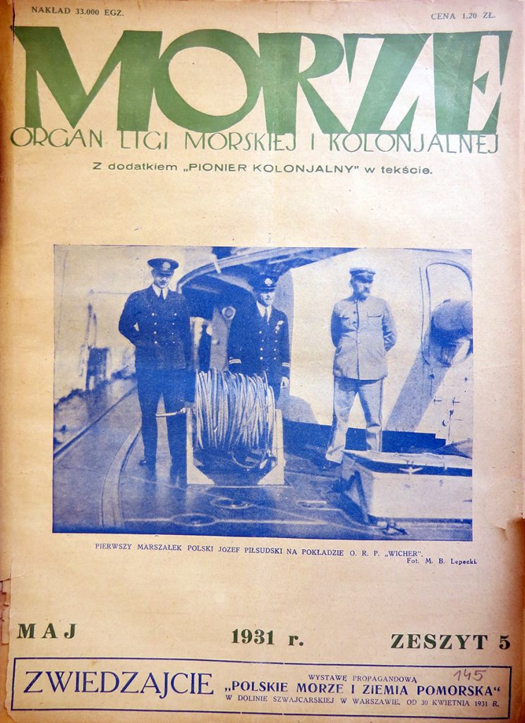 Morze: organ Ligi Morskiej i Rzecznej. - 1931, nr 5
