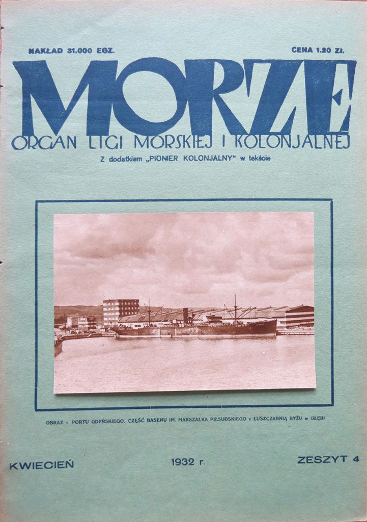 Morze: organ Ligi Morskiej i Rzecznej. - 1932, nr 4