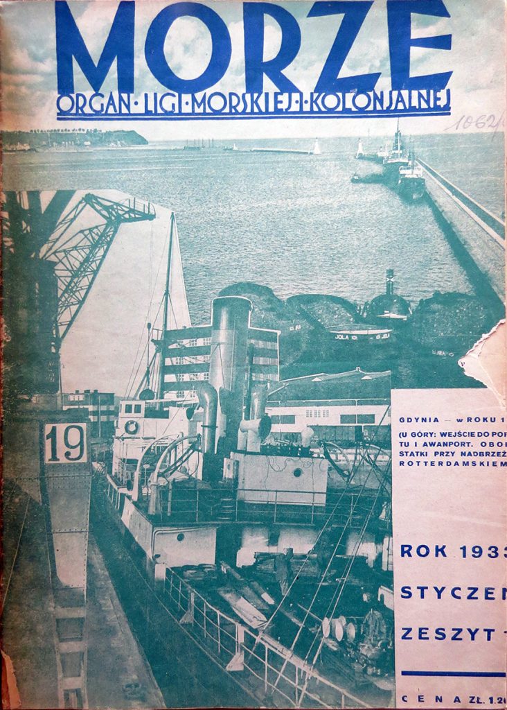 Morze: organ Ligi Morskiej i Rzecznej. - 1933, nr 1