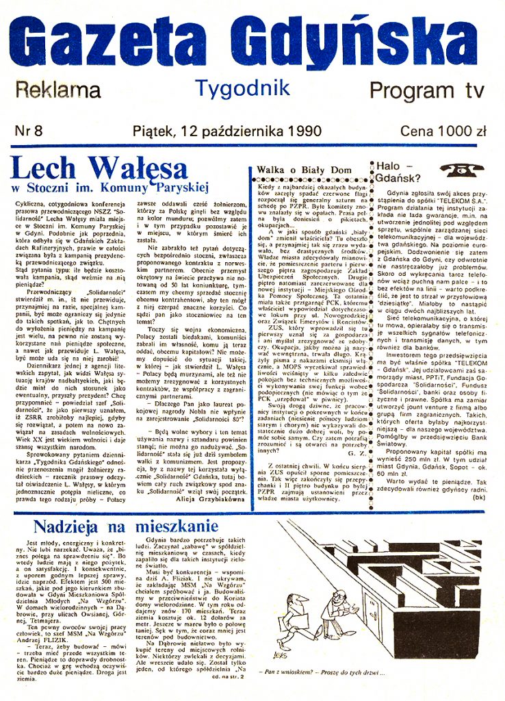 Gazeta Gdyńska 1990, nr 7