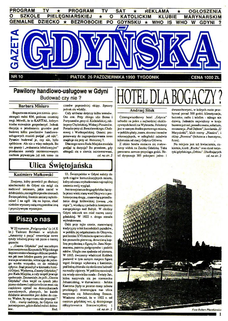 Gazeta Gdyńska 1990, nr 10