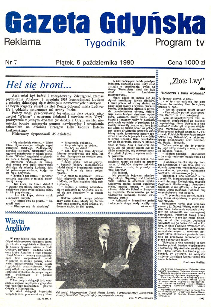 Gazeta Gdyńska 1990, nr 7