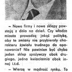 Wierzę w mądrośc rynku / z członkiem zarządu rozmawia Andrzej Sitek // Gazeta Gdyńska. – 1990, nr 12, s. 1
