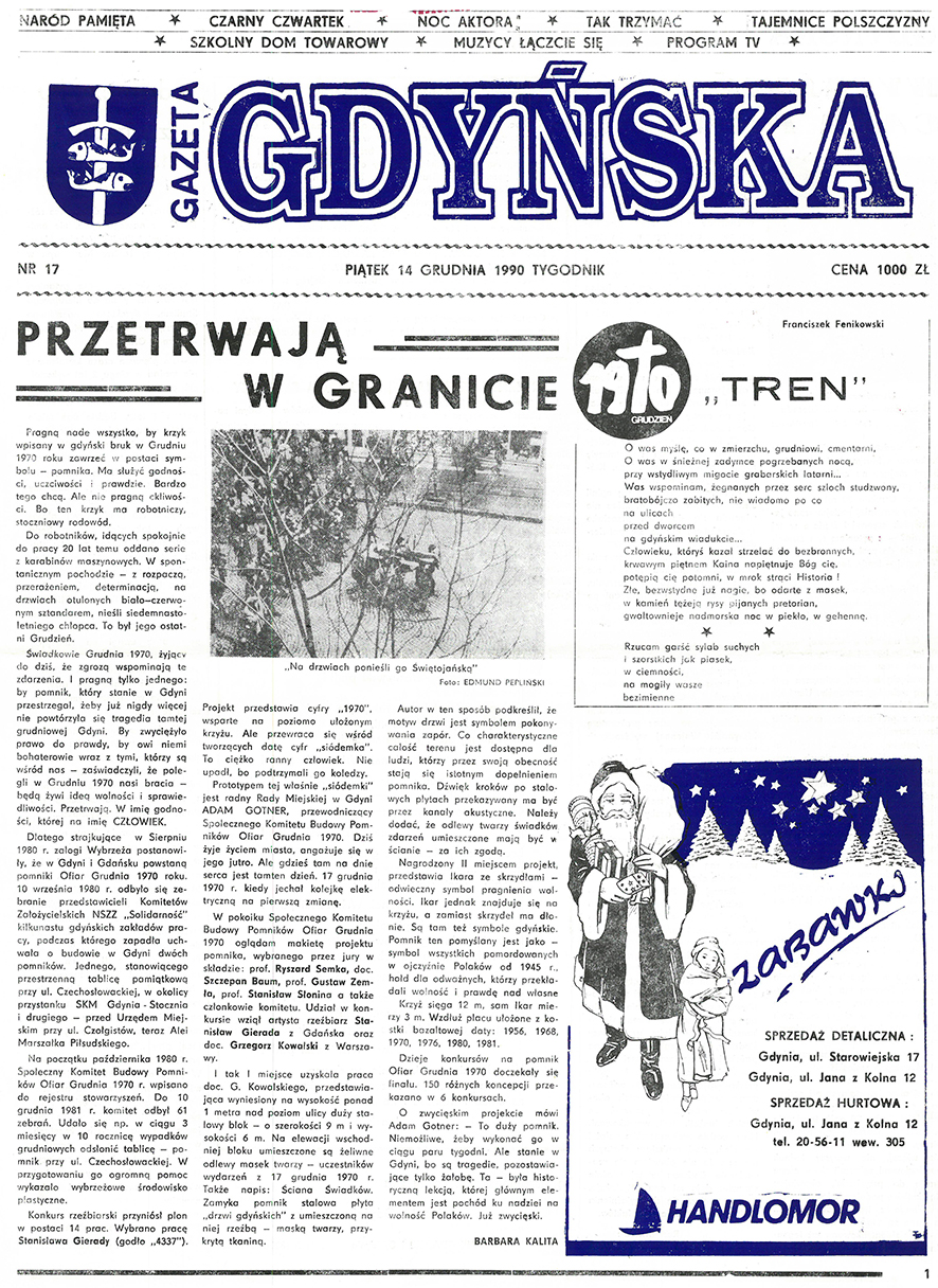 Gazeta Gdyńska. - 1990, nr 17