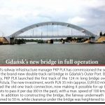 Gdańsk’s new bridge in full operation // Baltic Transport Journal. – 2016, nr 5, s. 10
