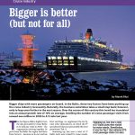 Bigger is better (but not for all). Cruise industry // Marek Błuś. – 2017, nr 2, s. 55-57. – Il., tab.