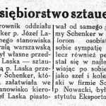 Nowe przedsiębiorstwo sztauerki w Gdyni // Nowa Epoka. – 1933, nr 6/8, s. 4