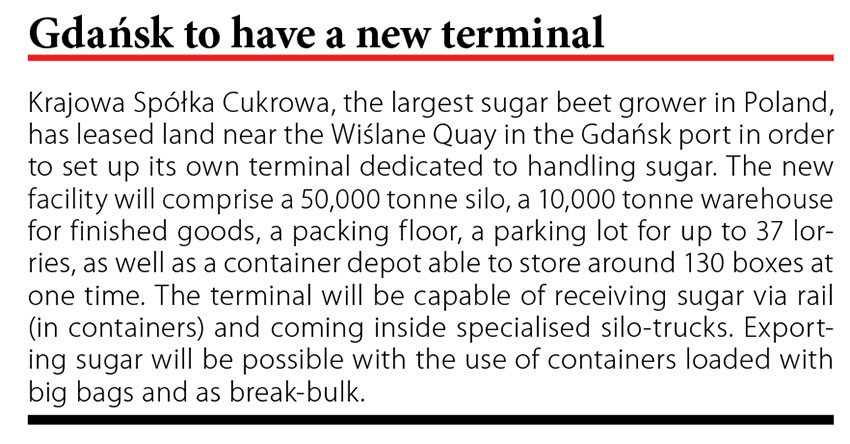 Gdańsk to have a new terminal // Baltic Transport Journal. - 2017, nr 6, s. 10
