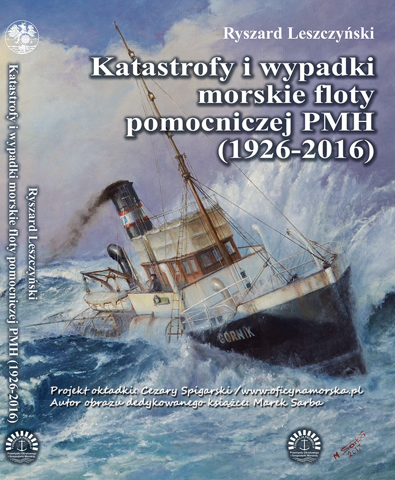 Katastrofy i wypadki floty pomocniczej PMH (1926_2016). Druga strona okładki