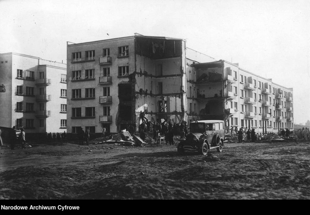 Eksplozja gazu w bloku mieszkalnym w Gdyni-