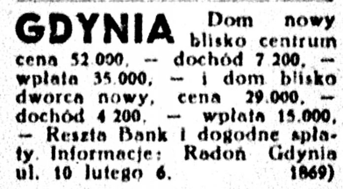 Dom nowy blisko centrum // Mały Dziennik 1938 nr 348 349, s.-12