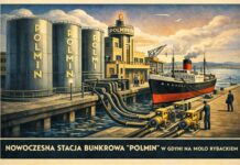 Stacja bunkrowa paliwa płynnego “Polmin” w porcie gdyńskim